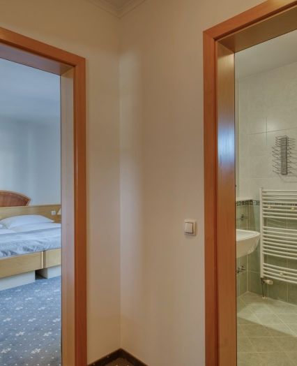 soba in kopalnica v Garni hotelu Zvon