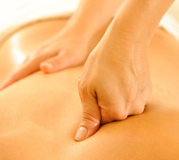 masaža hrbta