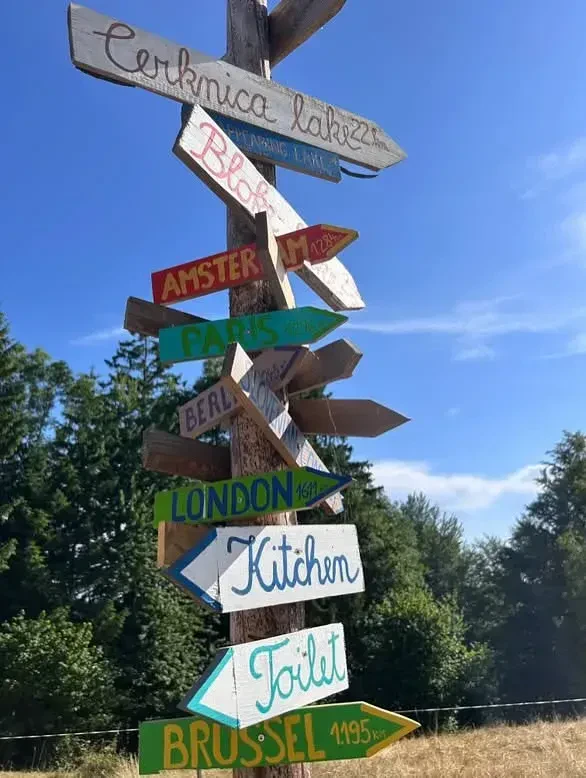 Camping in Bloška planota
