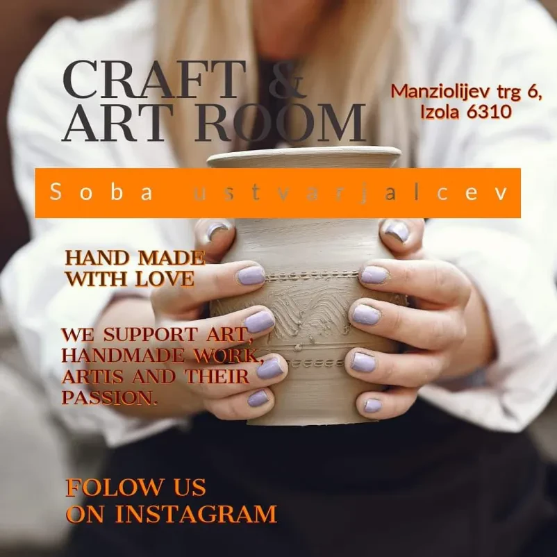 Craft & Art Room Izola, Obala