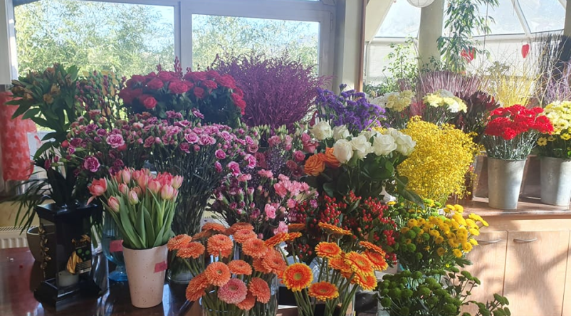 Poročni šopki in dekoracije – Cvetličarna Ptuj, Podravska