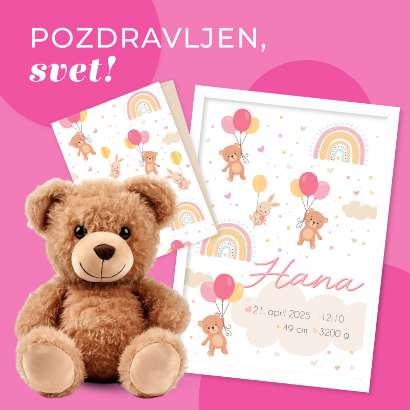 Izvirna darila za rojstne dneve, babyshower in zabave Slovenija