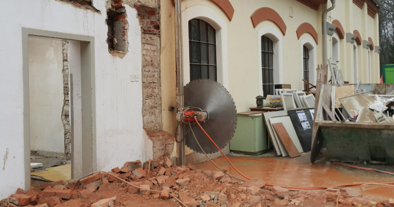 Strokovno diamantno rezanje in vrtenje betona po Sloveniji