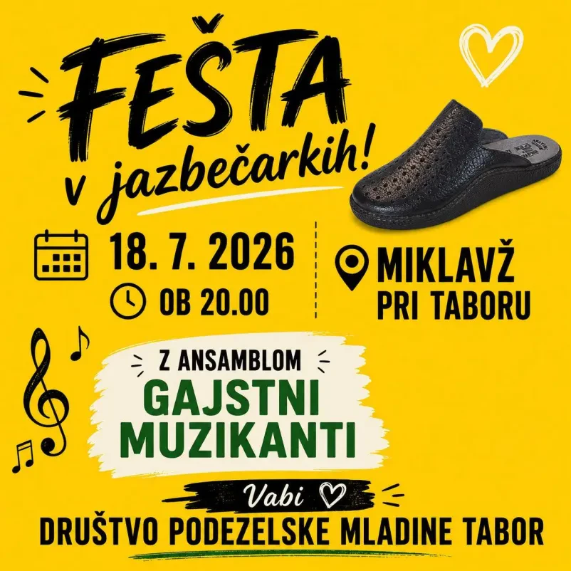 Društvo podeželske mladine Tabor, Fešta v Jazbečarkih