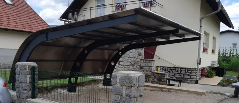 Dobri kovinski nadstreški in ograje Pomurje