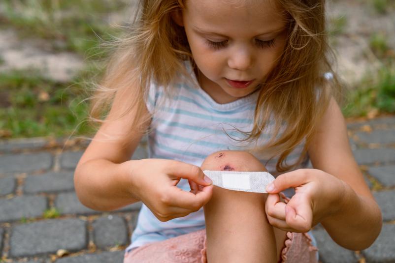 Obliži različnih velikosti za otroke