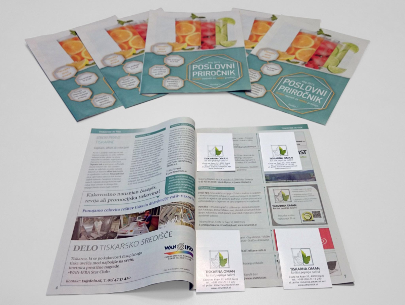 Oman tisk Gorenjska, strokovne rešitve za tisk publikacij v Sloveniji