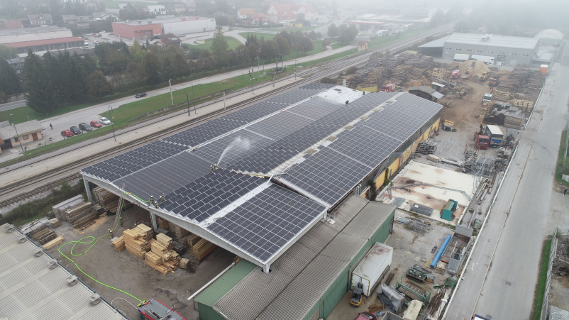 Montaža sončnih elektrarn Slovenija