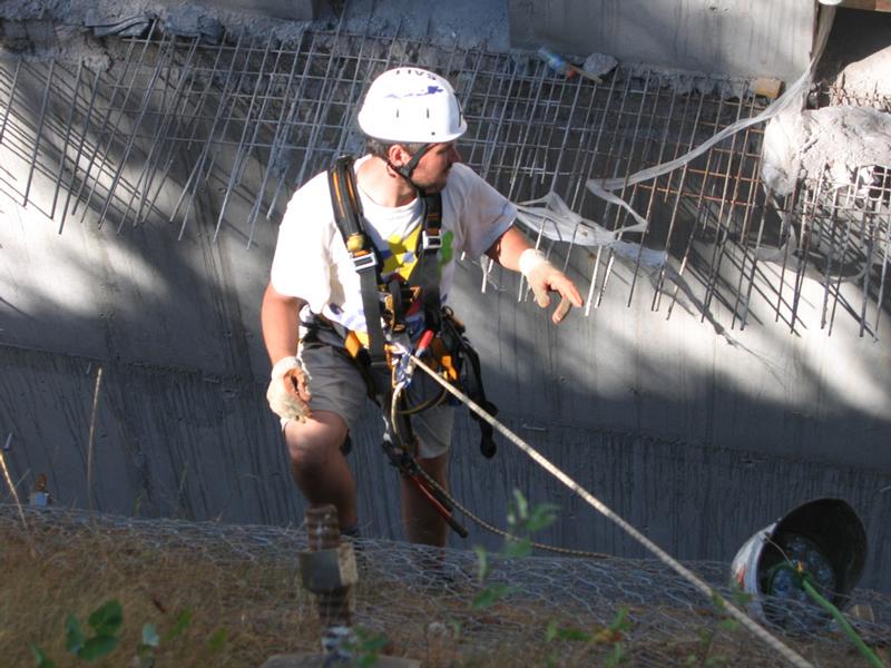 Dela na objektih na višini Slovenija