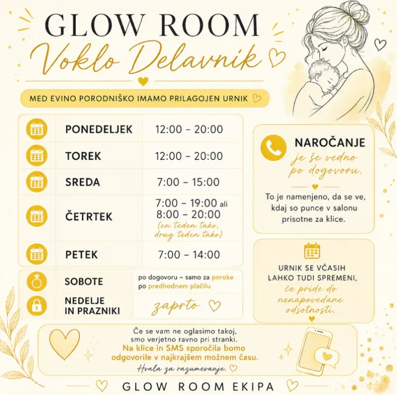 Dobro urejanje nohtov, obrvi, trepalnic in make up Gorenjska, Voklo