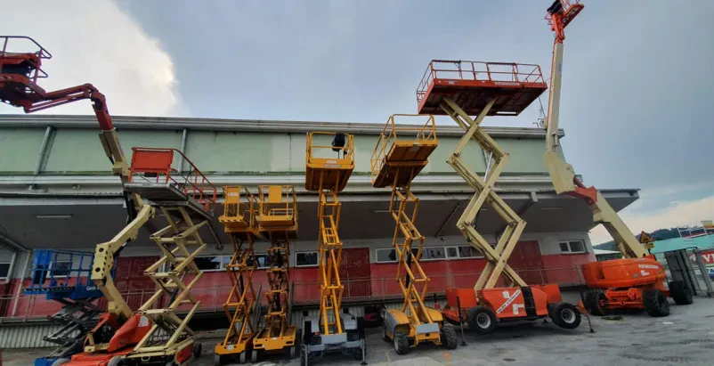 Najem dvižne mehanizacije za montažo, servis in vzdrževanje Dolenjska, Slovenija