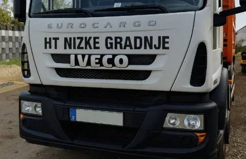 Hiab prevozi s košaro Slovenija