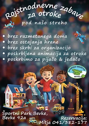 Team building prostor Ljubljana, šport in narava
