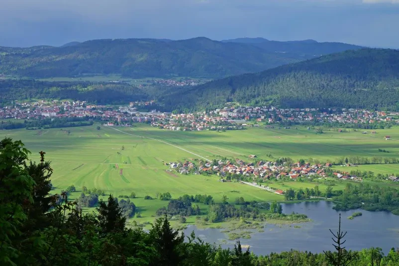 Cerkniško jezero Notranjska