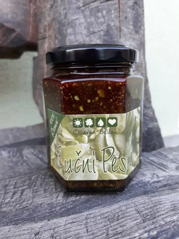 Domač bučni pesto Pomurje