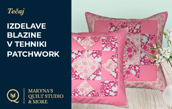 Učenje patchwork tehnike Slovenija