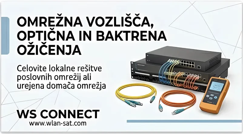 Ožičenje pisarne Slovenija