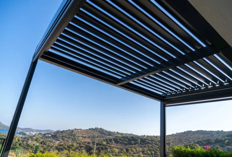 Pergola s screen senčili Primorska, Notranjska po meri