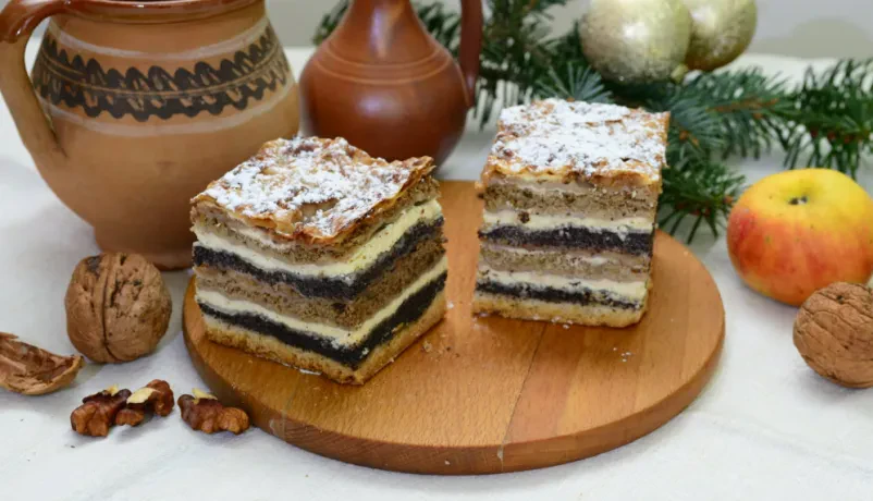 Tradicionalna prekmurska gibanica iz Murske Sobote, Pomurja!