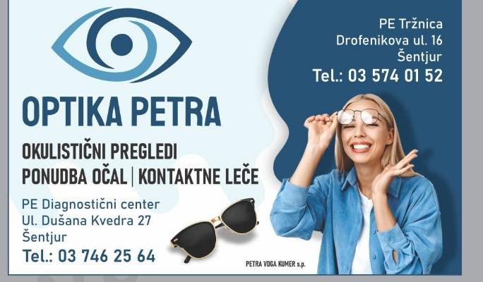 Pregled vida Šentjur, vabljeni