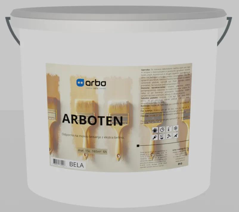 Prodaja in mešanje barv