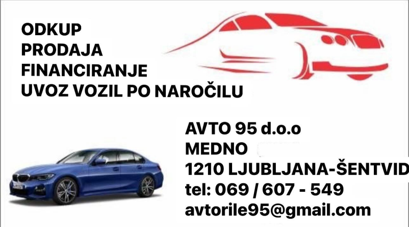 Rabljena vozila Ljubljana, Slovenija, prodaja in odkup