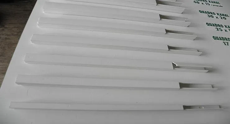 Nadomestni inštalacijski kanali iz PVC materiala