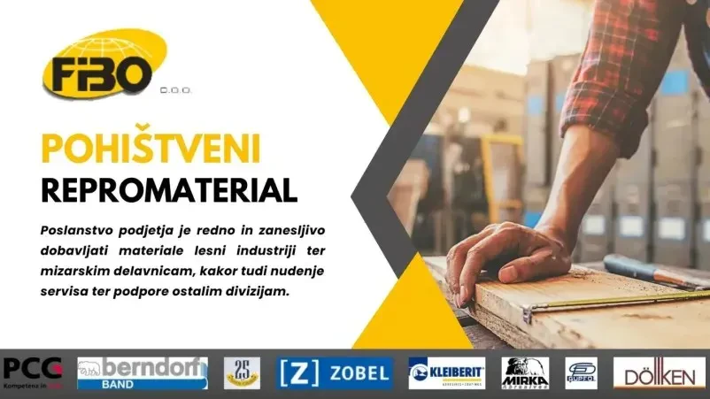 Repromateriali za pohištvo Medvode, Slovenija