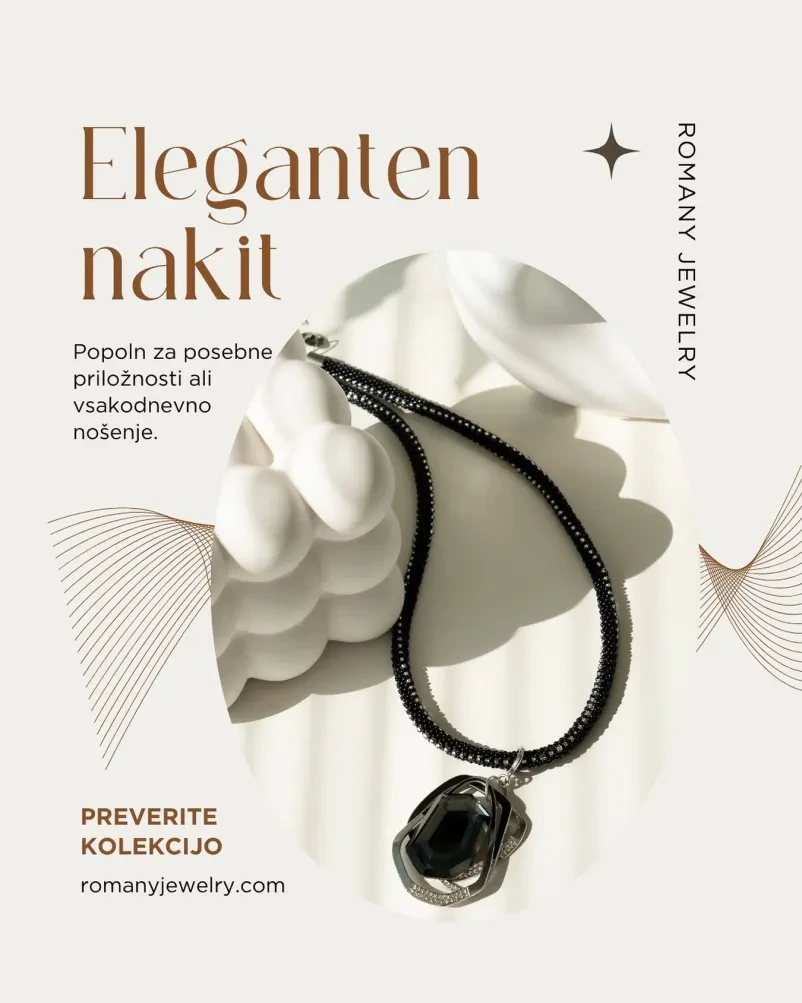 Elegantni ročno izdelan nakit Romany Jewelry