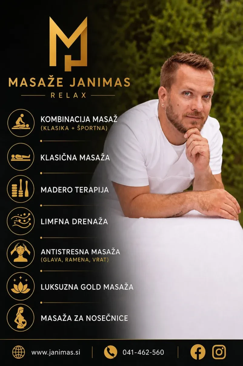 Dobra masaža za športnike Novo mesto