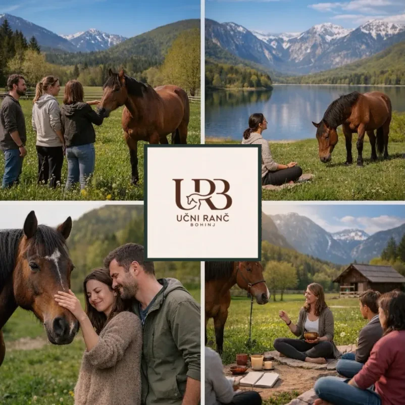 Delavnice s konji za osebno rast in mir Bohinj