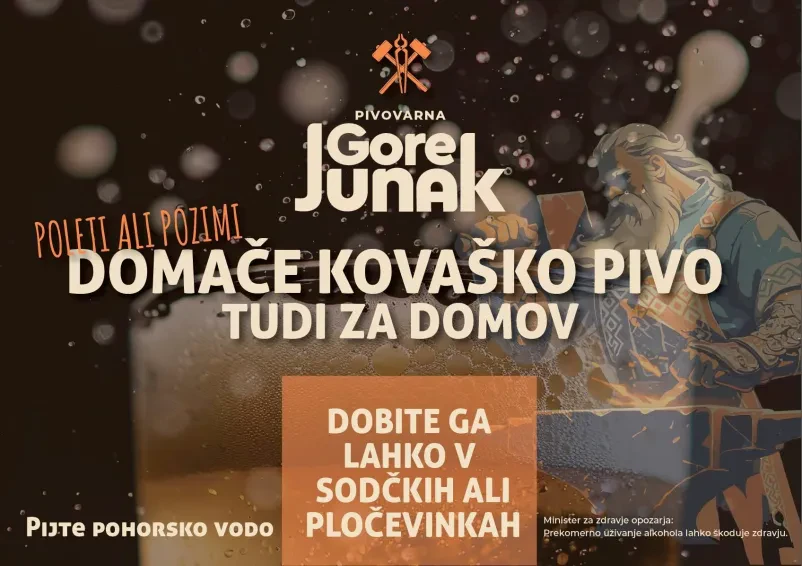 Pivo v termo sodu za dogodke Savinjska
