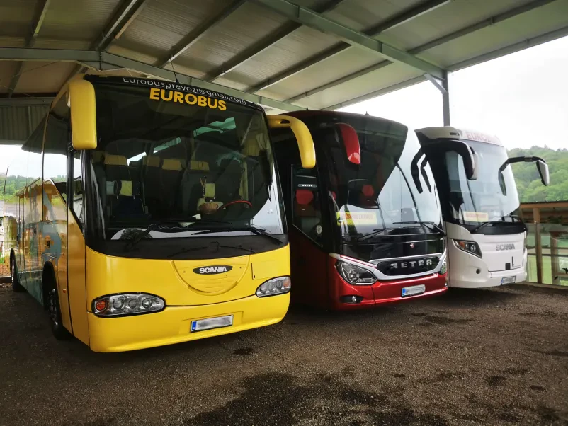 Avtobusni prevozi za večje skupine Slovenija