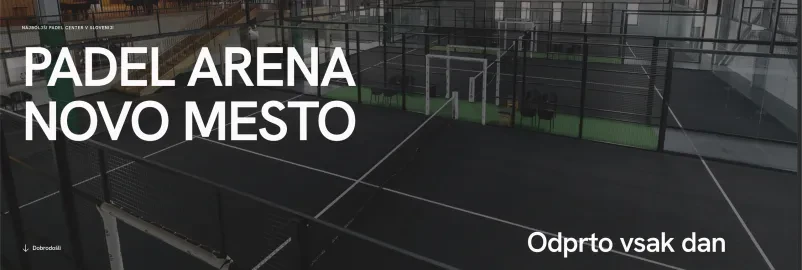 Padel igrišče Novo mesto