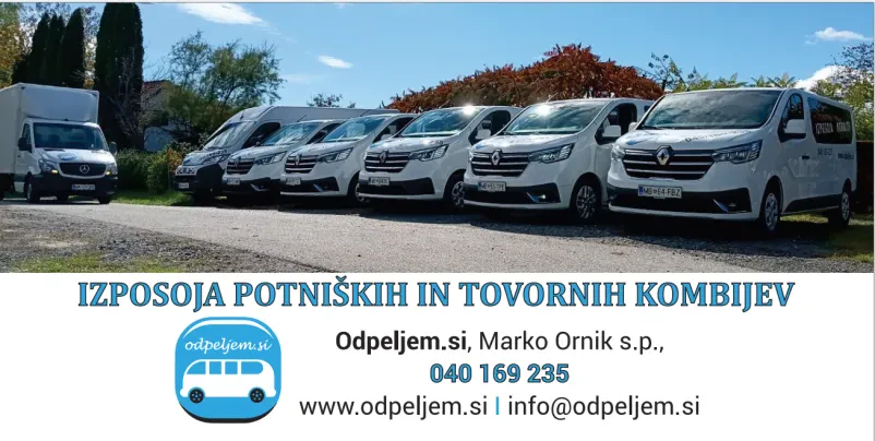 Izposoja kombijev in prevozi Štajerska