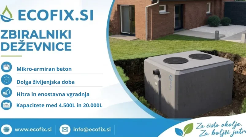 Zakaj se odločiti za zbiralnik deževnice?