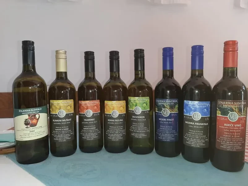 Domači likerji, vina in kulinarične dobrote iz Haloz