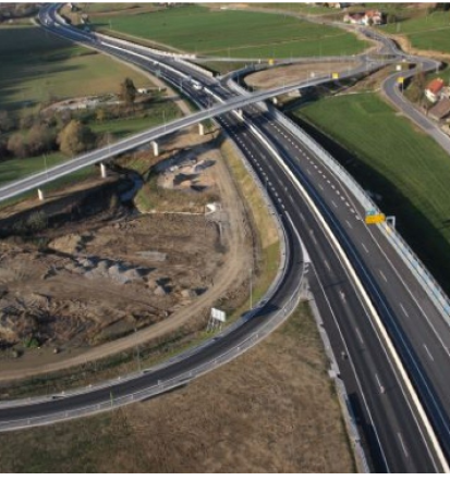 Gradnja, obnova in vzdrževanje cest ter parkirišč