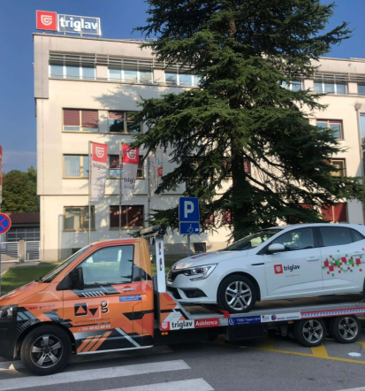 Vlečna služba, hramba vozil na naši lokaciji Nova Gorica