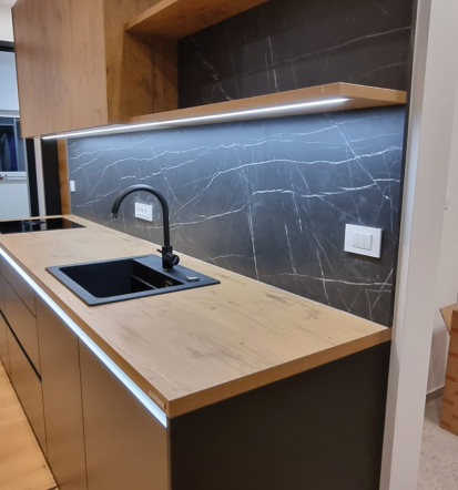 Brezplačen 3d izris kuhinje, razstavni eksponati