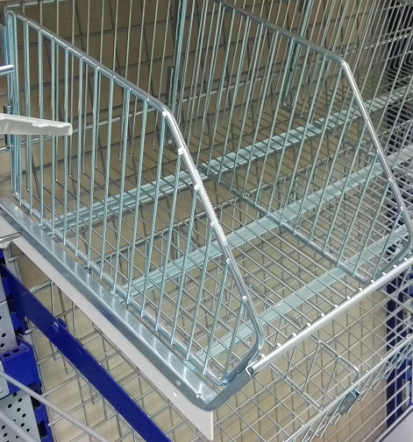 Izdelki iz žice, trgovinska oprema