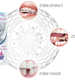 Oroxid za vnete dlesni, Oroxid za dezinfekcijo