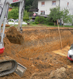 Prevoz razsutega tovora, gradbena mehanizacija