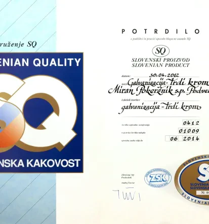 Kromiranje, galvanizacija, zaščita kovin