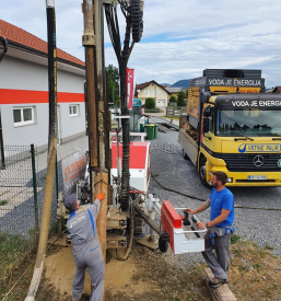 Vrtine, montaža toplotnih črpalk, geosonda