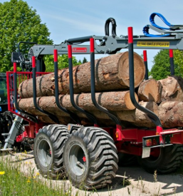 Production and sales of forestry equipment, composts turners