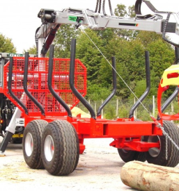 Production and sales of forestry equipment, tractor loaders with attachments