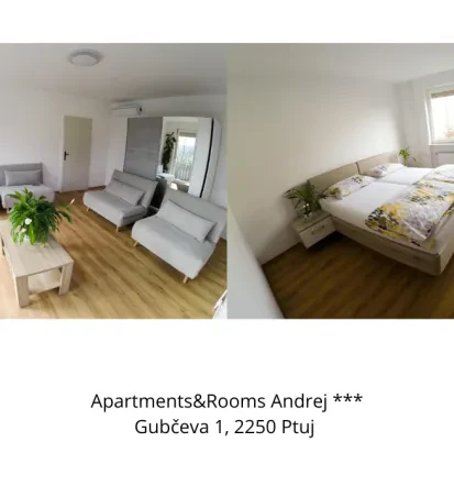 Najem apartmaja Ptuj