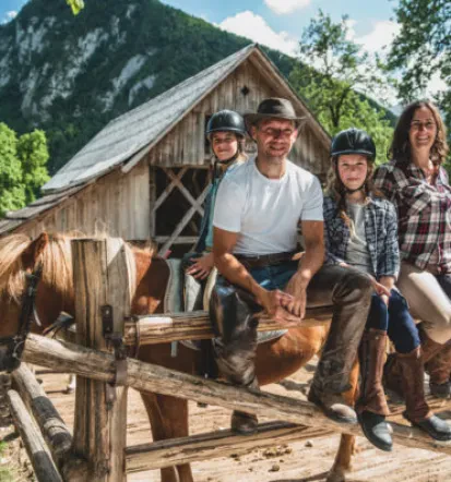 Šola jahanja in terenski izleti s konji Bohinj