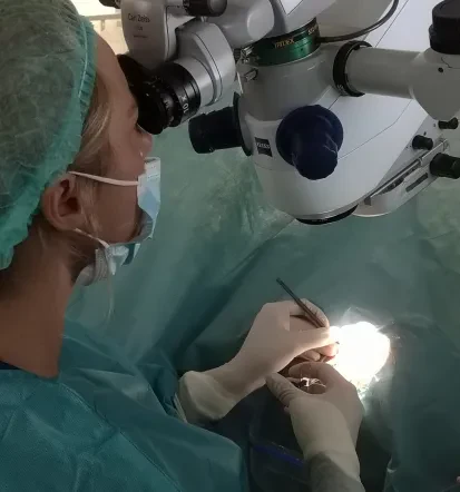 Pregled vida in oči, operacija oči Ljubljana